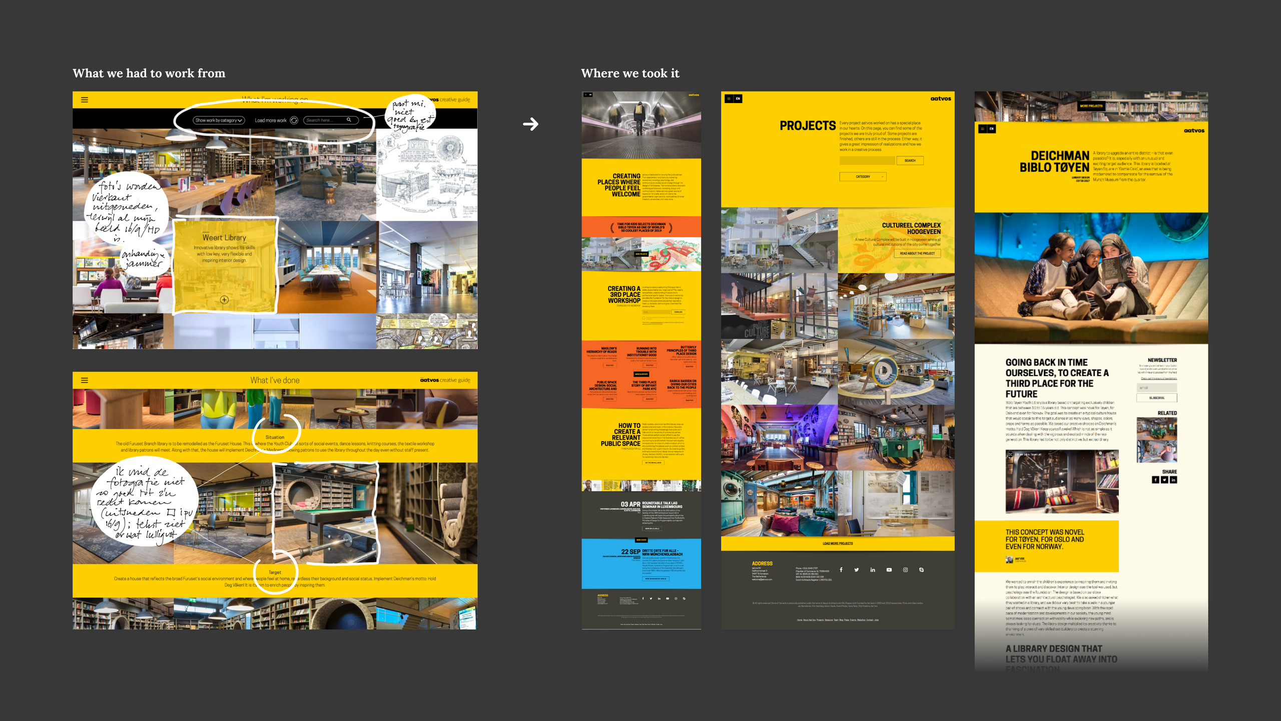 aatvos Website Redesign
